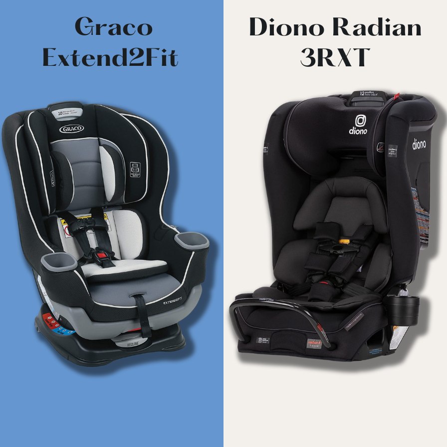 Chicco nextfit zip 2025 vs graco extend2fit